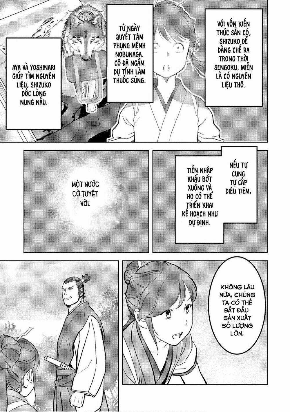 Sengoku Komachi Kurou Tan! Chapter 22 trang 17