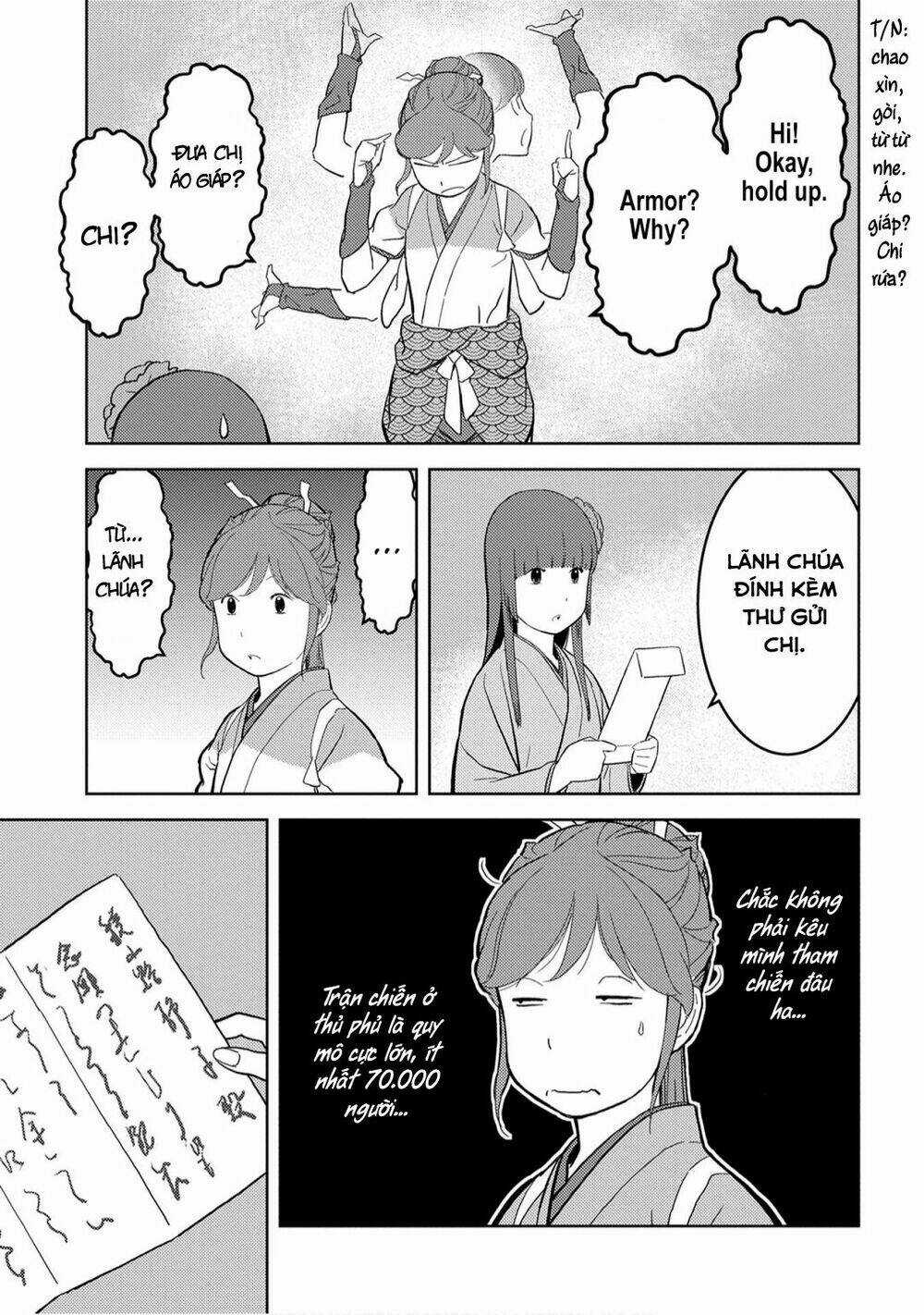 Sengoku Komachi Kurou Tan! Chapter 23 trang 12