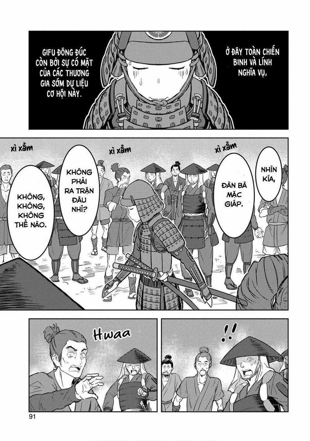 Sengoku Komachi Kurou Tan! Chapter 23 trang 16