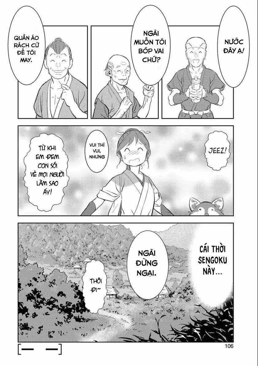 Sengoku Komachi Kurou Tan! Chapter 3 trang 37