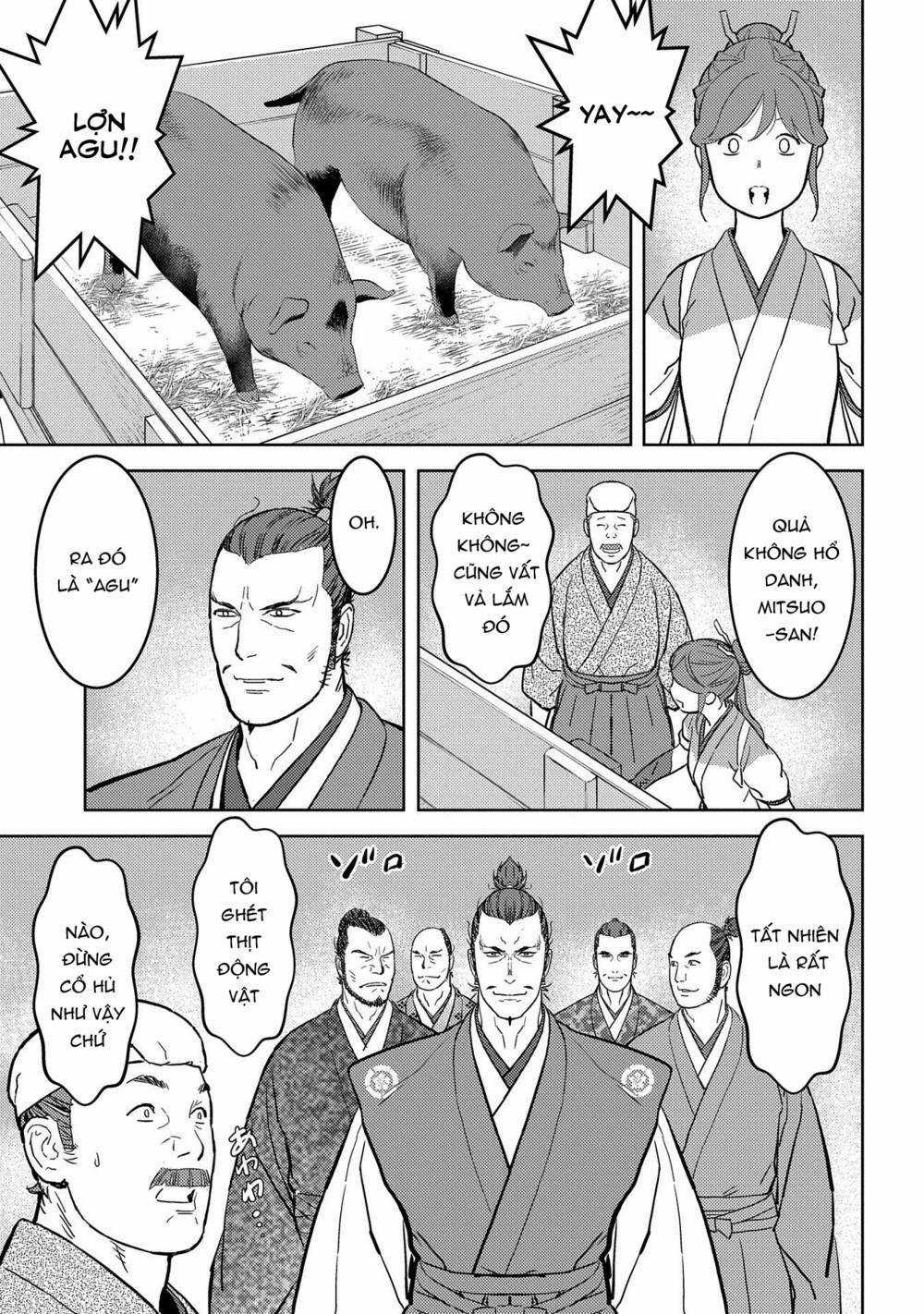 Sengoku Komachi Kurou Tan! Chapter 37 trang 12