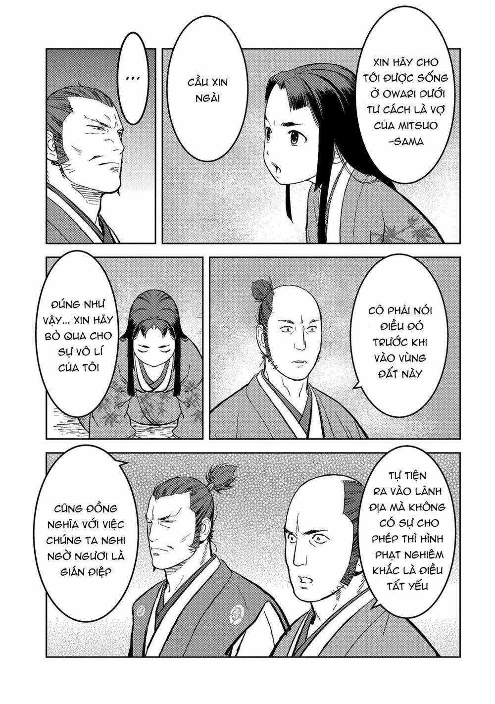 Sengoku Komachi Kurou Tan! Chapter 37 trang 18