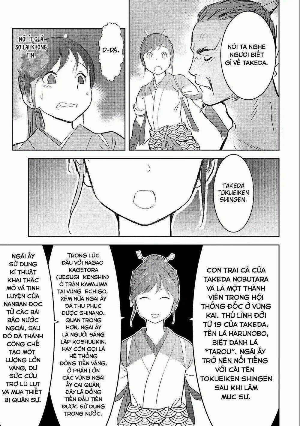 Sengoku Komachi Kurou Tan! Chapter 4 trang 25