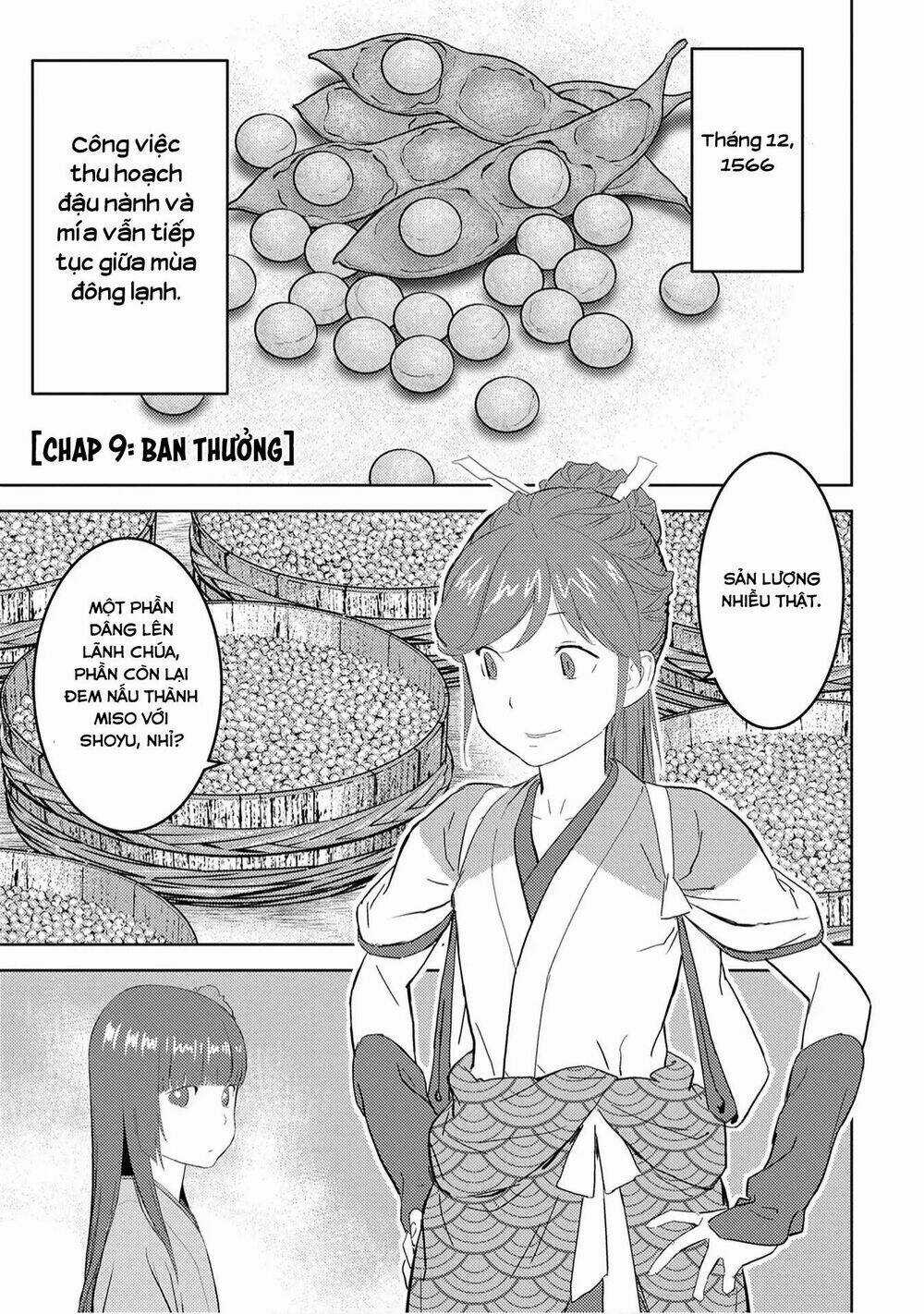 Sengoku Komachi Kurou Tan! Chapter 9 trang 2