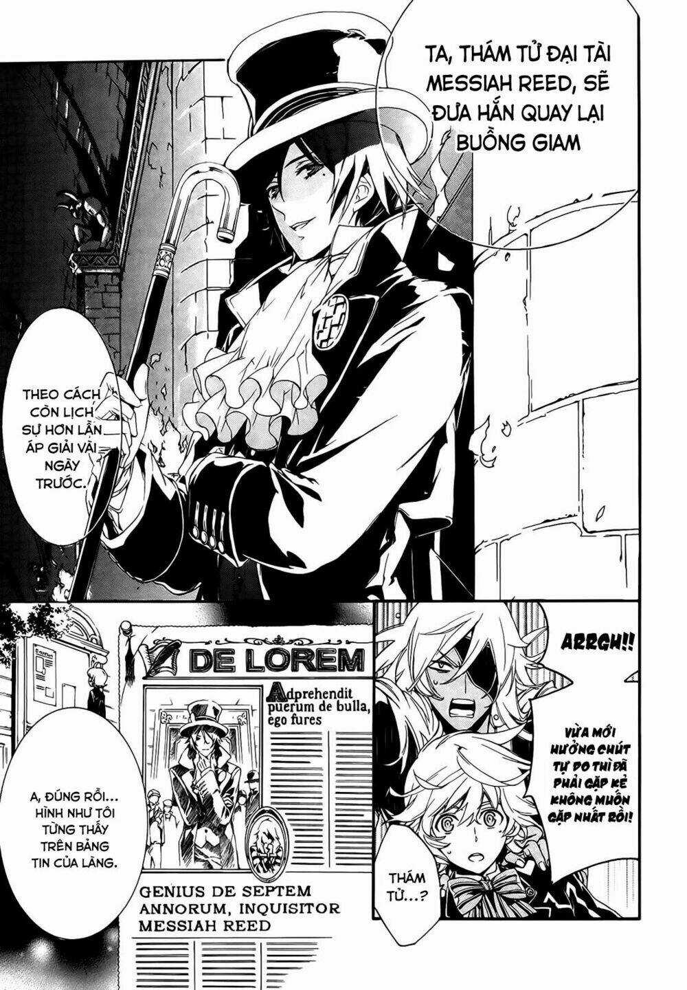 Sennen Meikyuu no Nana Ouji Chapter 1 trang 22