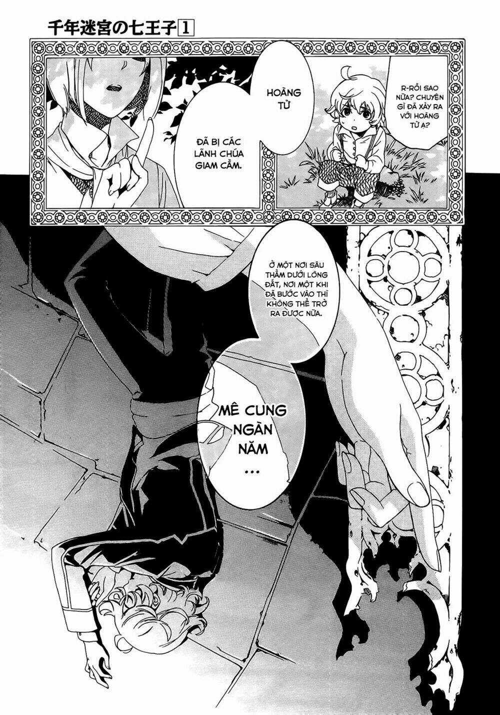 Sennen Meikyuu no Nana Ouji Chapter 1 trang 4