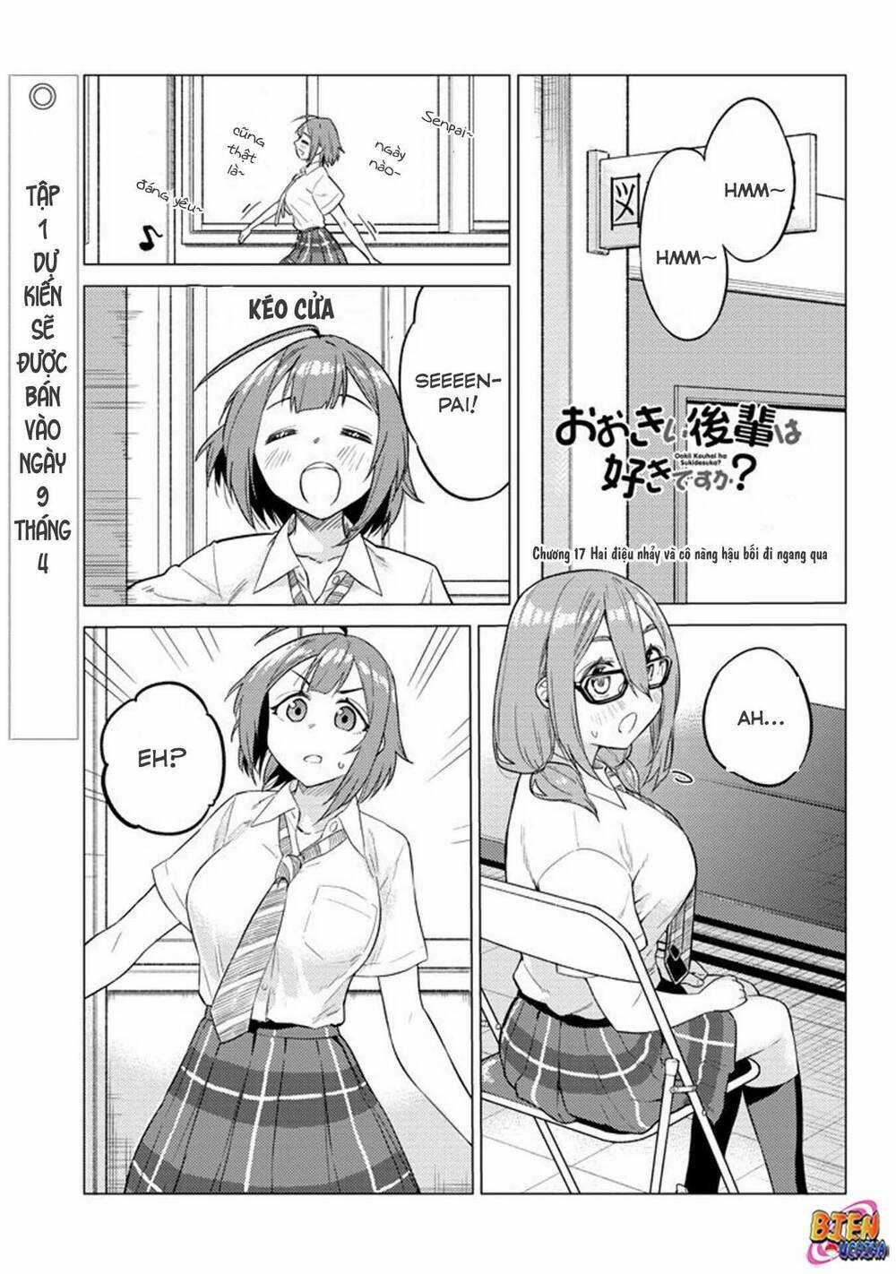 Senpai Có Thích Đàn Em Bb (Big Boobs) Chapter 17 trang 1
