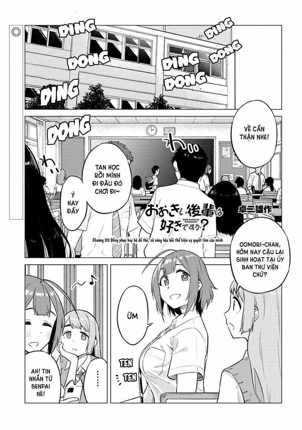 Senpai Có Thích Đàn Em Bb (Big Boobs) Chapter 20 trang 1