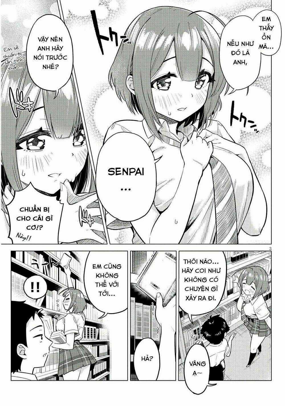 Senpai Có Thích Đàn Em Bb (Big Boobs) Chapter 3 trang 4