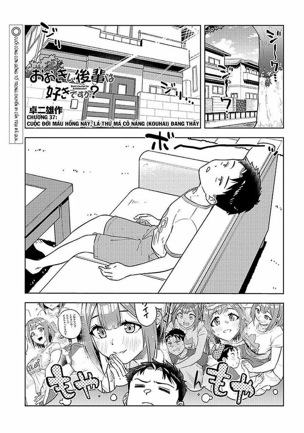 Senpai Có Thích Đàn Em Bb (Big Boobs) Chapter 37 trang 1
