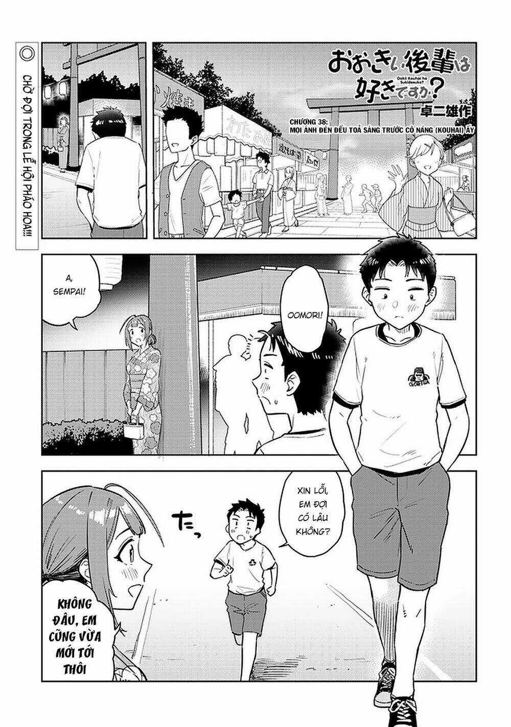 Senpai Có Thích Đàn Em Bb (Big Boobs) Chapter 38 trang 1