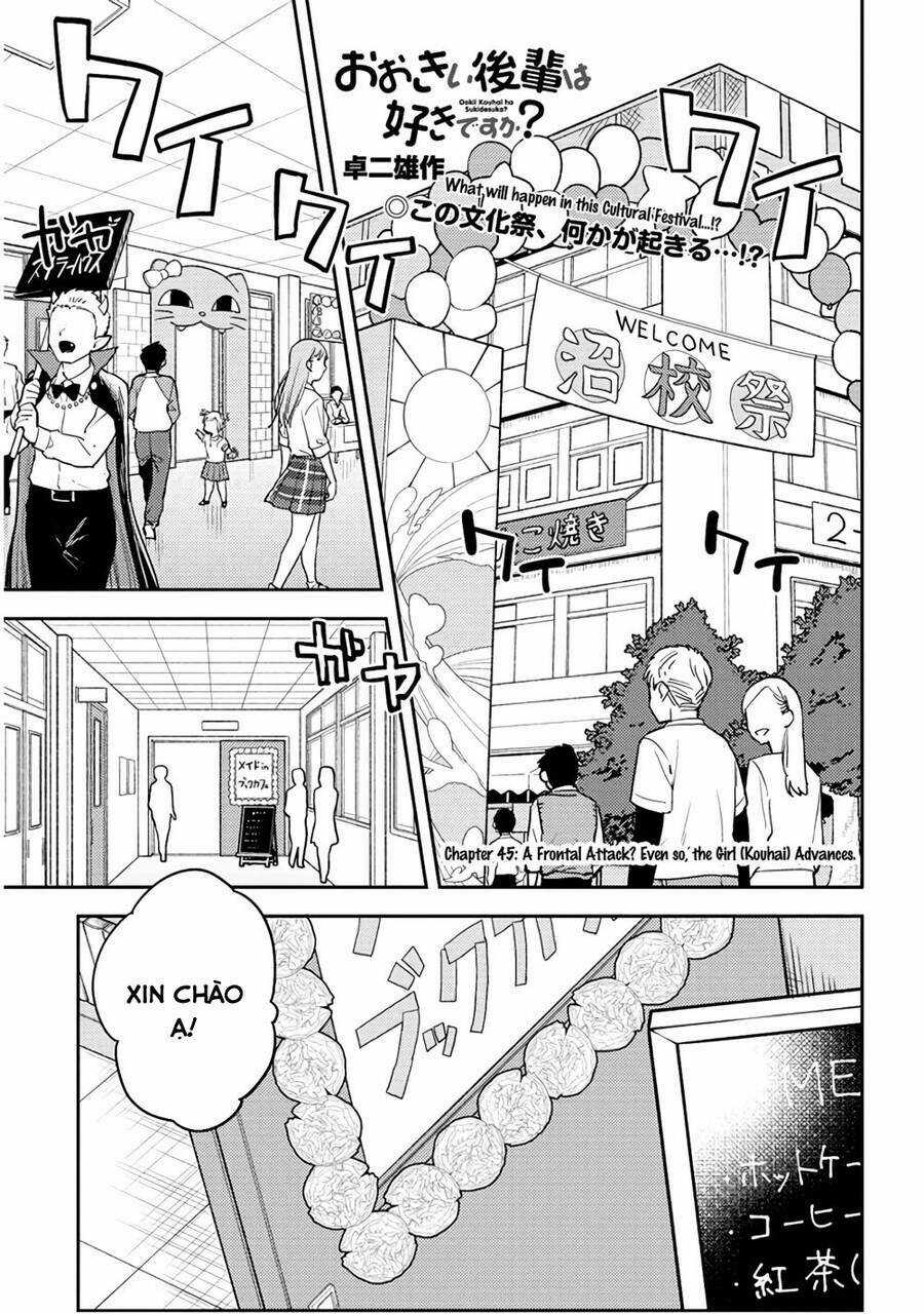 Senpai Có Thích Đàn Em Bb (Big Boobs) Chapter 45 trang 1