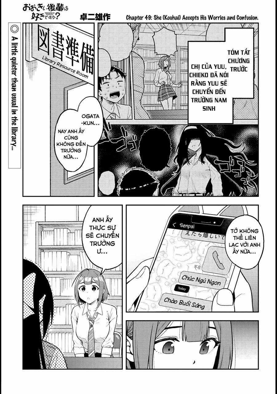 Senpai Có Thích Đàn Em Bb (Big Boobs) Chapter 49 trang 1
