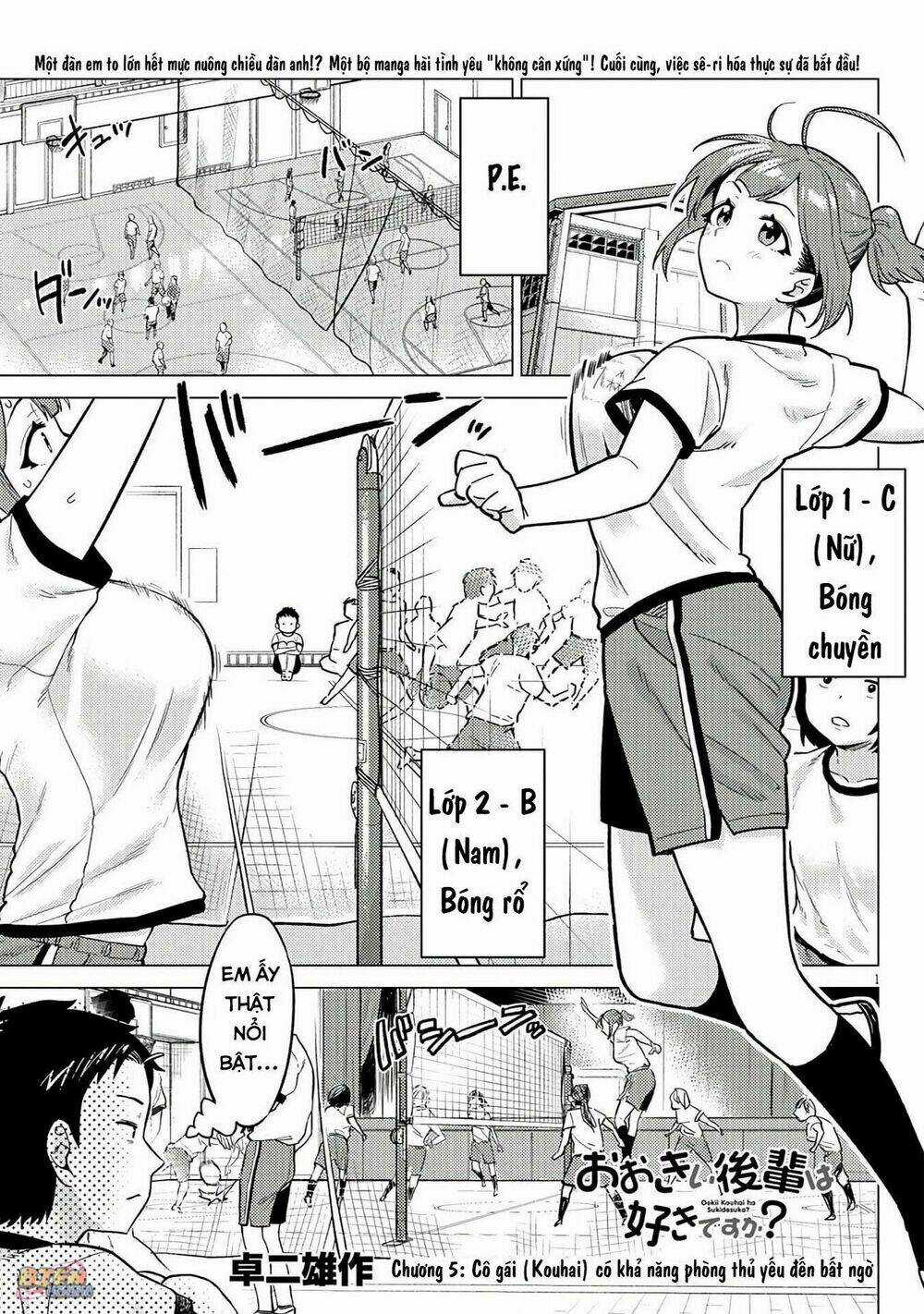Senpai Có Thích Đàn Em Bb (Big Boobs) Chapter 5 trang 1