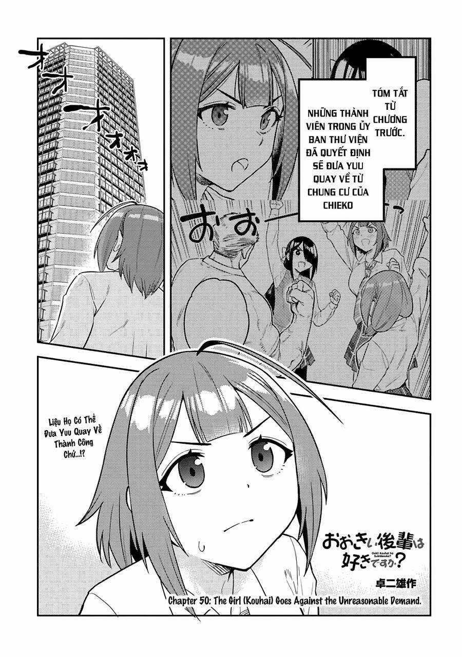 Senpai Có Thích Đàn Em Bb (Big Boobs) Chapter 50 trang 1