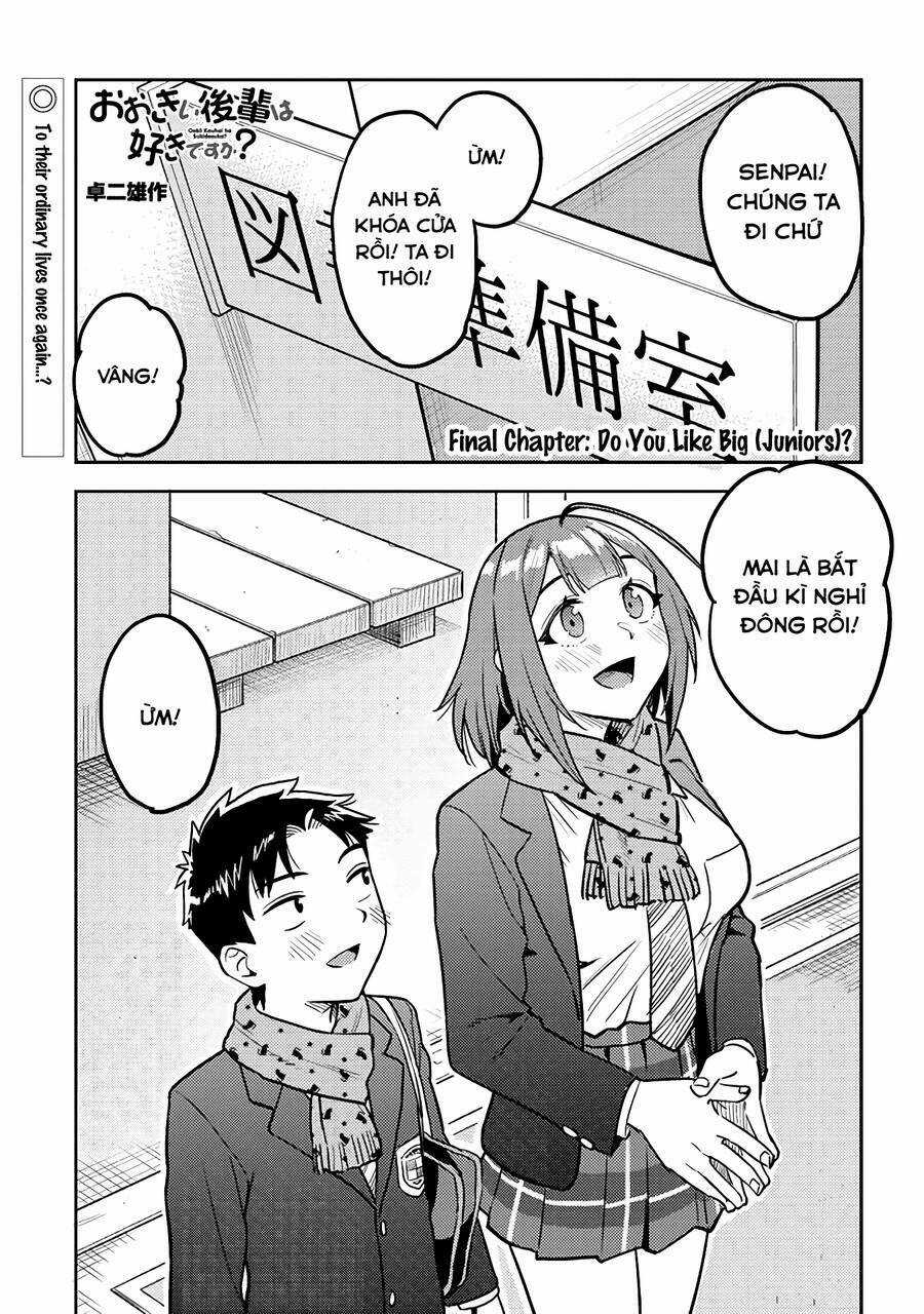 Senpai Có Thích Đàn Em Bb (Big Boobs) Chapter 52 trang 1