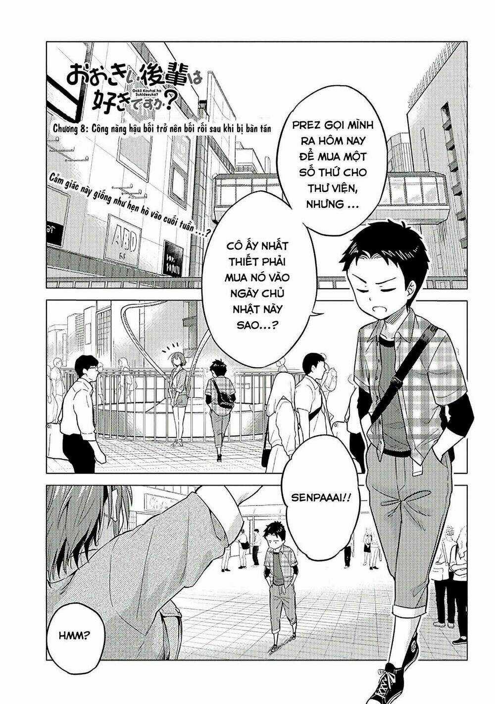 Senpai Có Thích Đàn Em Bb (Big Boobs) Chapter 8 trang 1