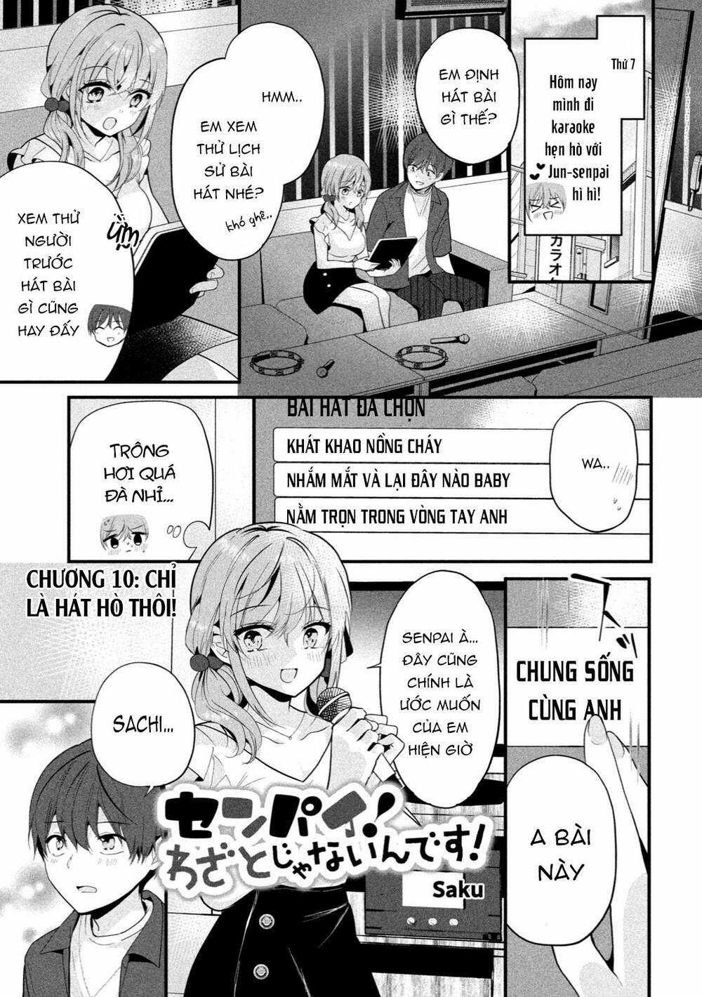 Senpai! Em Không Cố Ý Đâu! Chapter 10 trang 3
