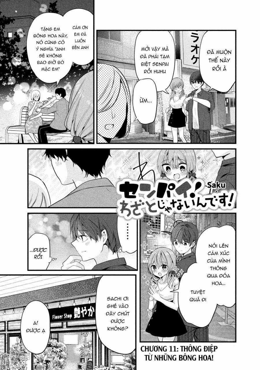 Senpai! Em Không Cố Ý Đâu! Chapter 11 trang 3