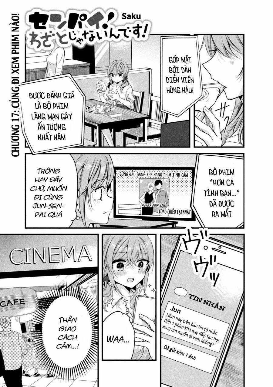 Senpai! Em Không Cố Ý Đâu! Chapter 17 trang 5