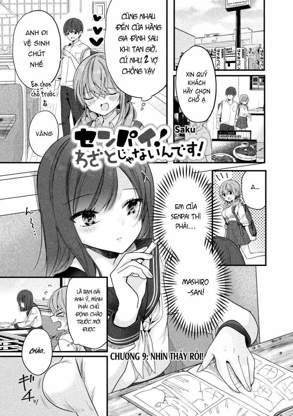 Senpai! Em Không Cố Ý Đâu! Chapter 9 trang 3