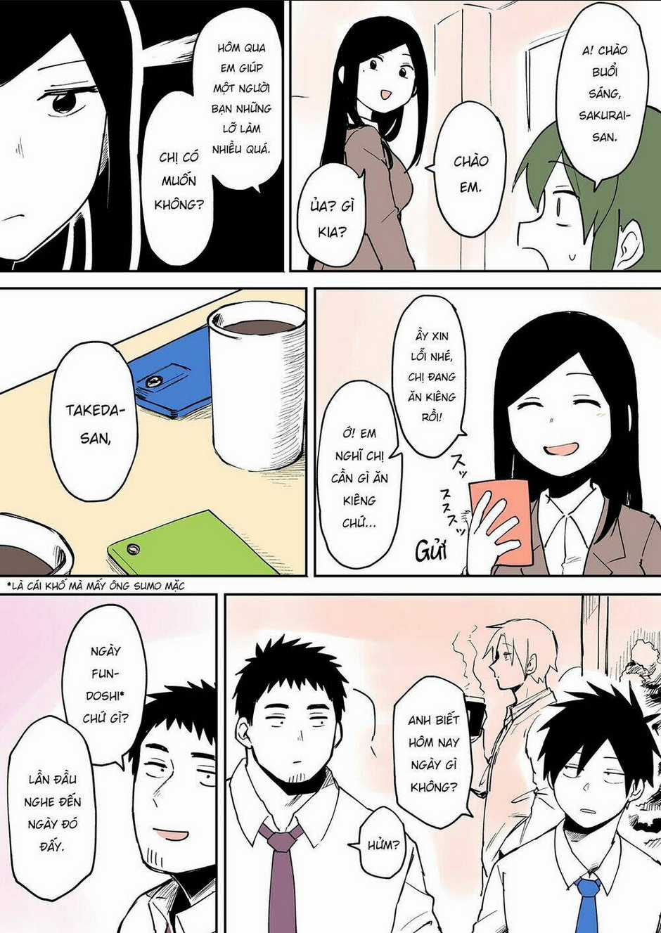 Senpai Ga Urusai Kouhai No Hanashi Chapter 21 trang 1