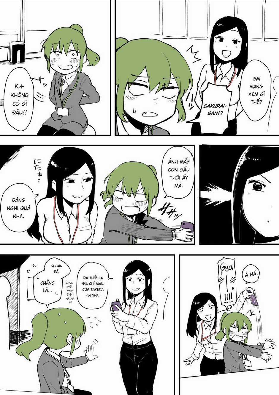 Senpai Ga Urusai Kouhai No Hanashi Chapter 9 trang 1
