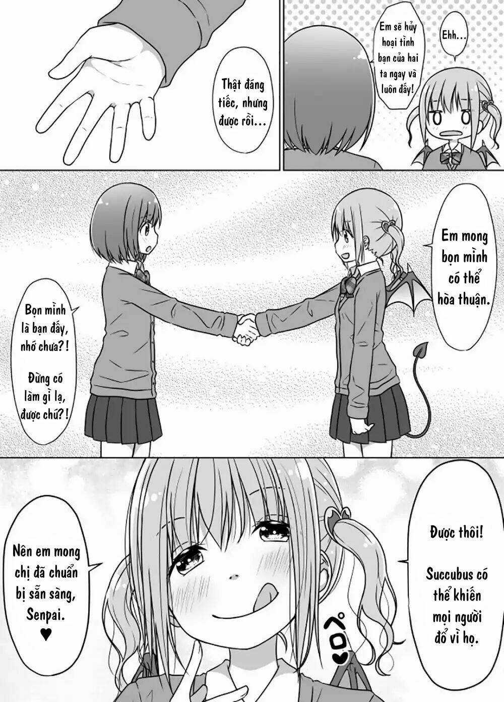 Senpai Không Muốn Đổ Vì Kouhai Của Cô Ấy Chapter 1 trang 4