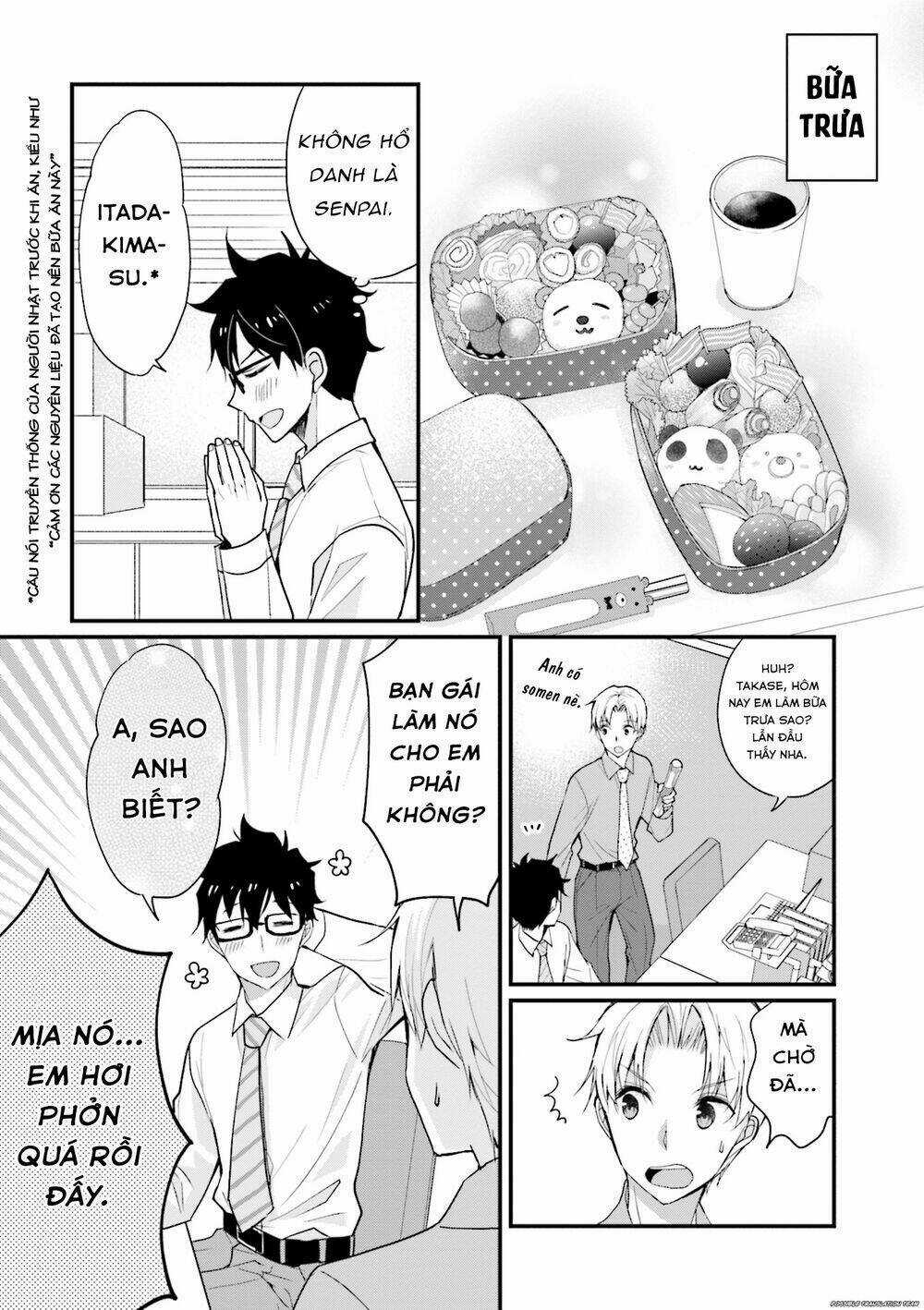 Senpai Kiêm Bạn Gái Nhỏ Nhắn Của Tôi Rất Dễ Thương Chapter 1 trang 14