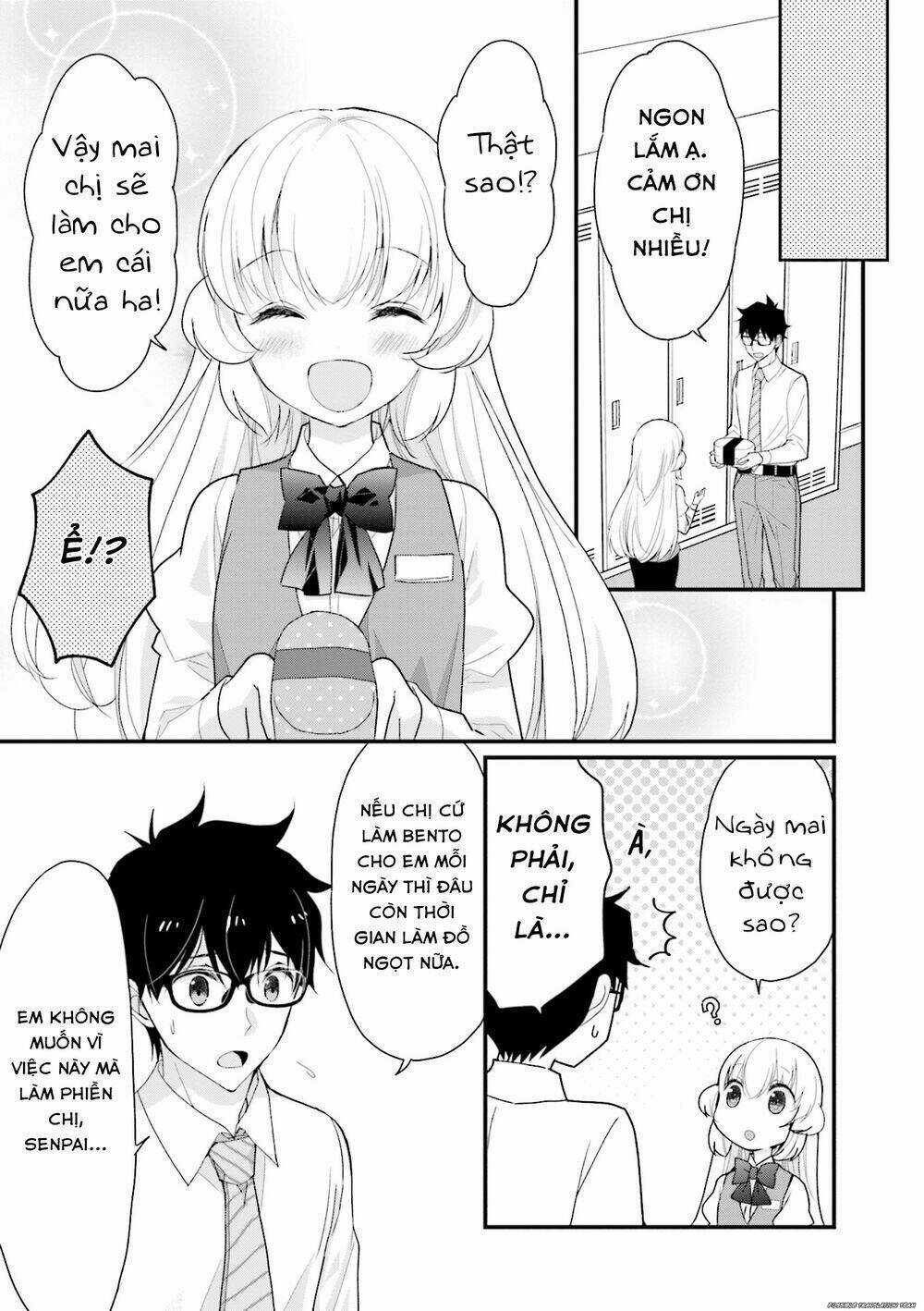 Senpai Kiêm Bạn Gái Nhỏ Nhắn Của Tôi Rất Dễ Thương Chapter 1 trang 16