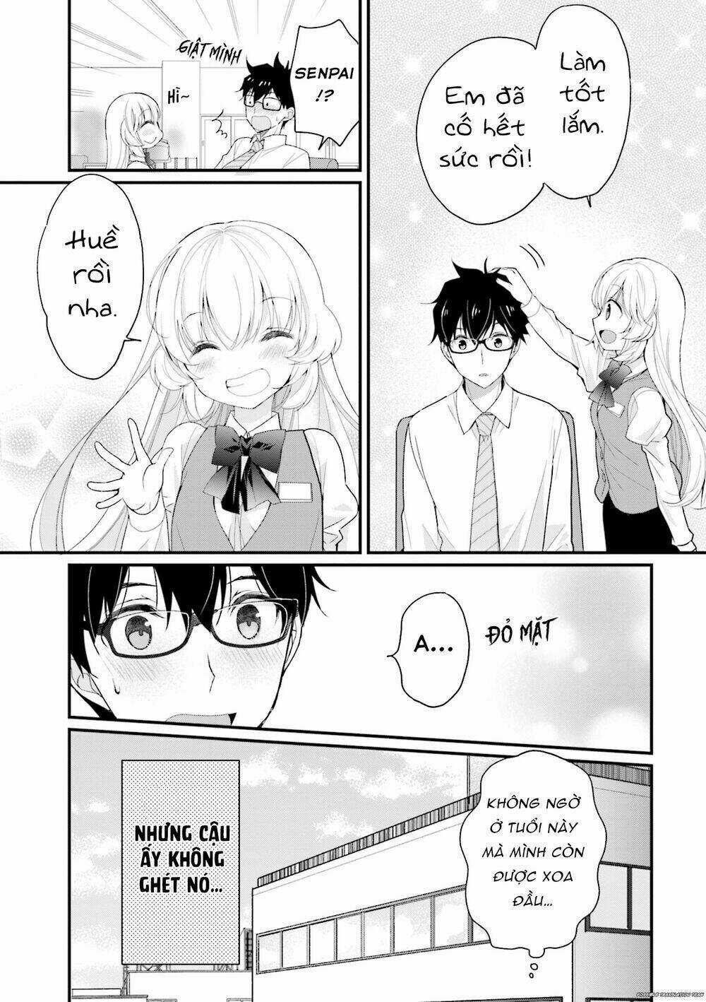 Senpai Kiêm Bạn Gái Nhỏ Nhắn Của Tôi Rất Dễ Thương Chapter 1 trang 19