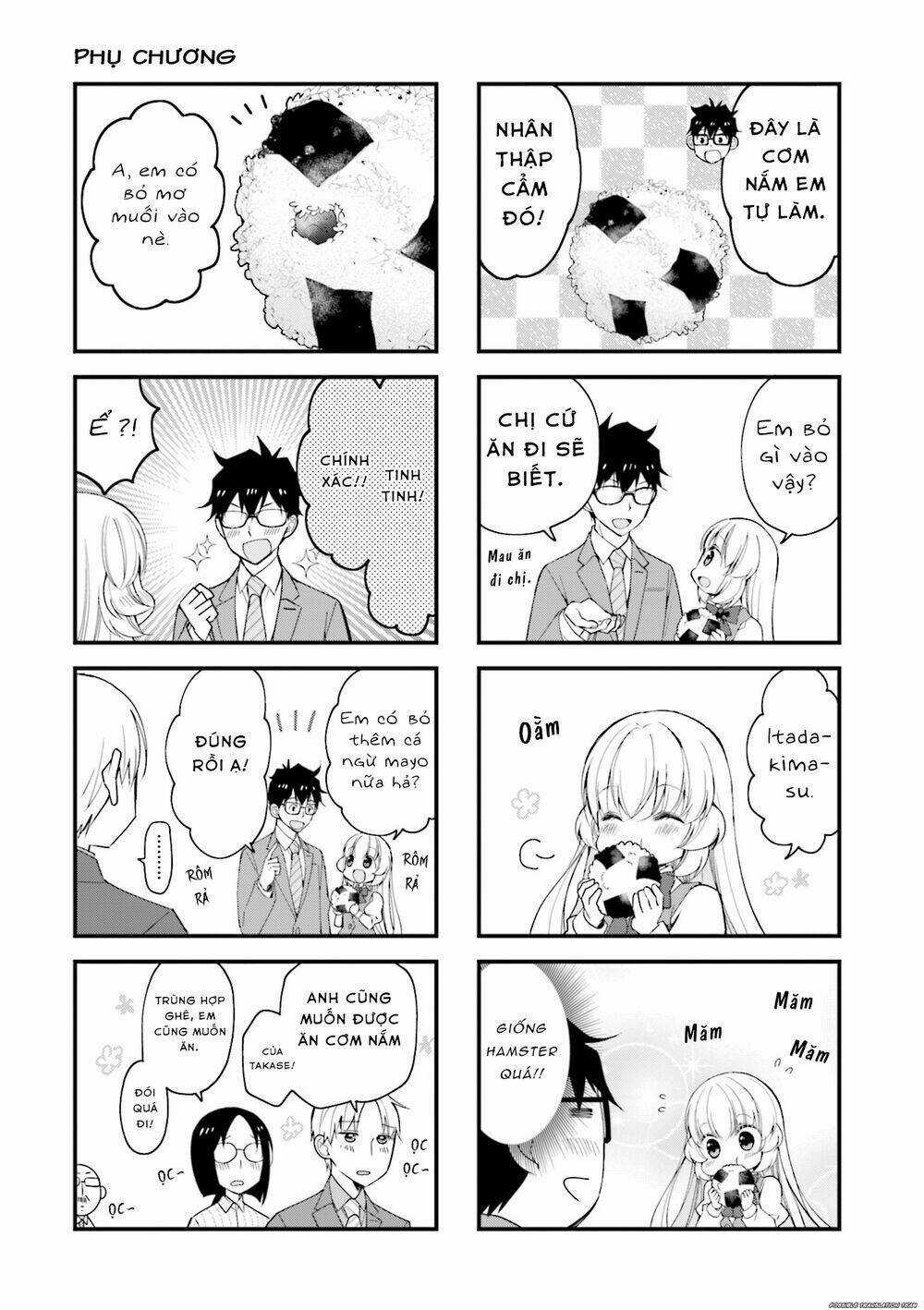 Senpai Kiêm Bạn Gái Nhỏ Nhắn Của Tôi Rất Dễ Thương Chapter 1 trang 20