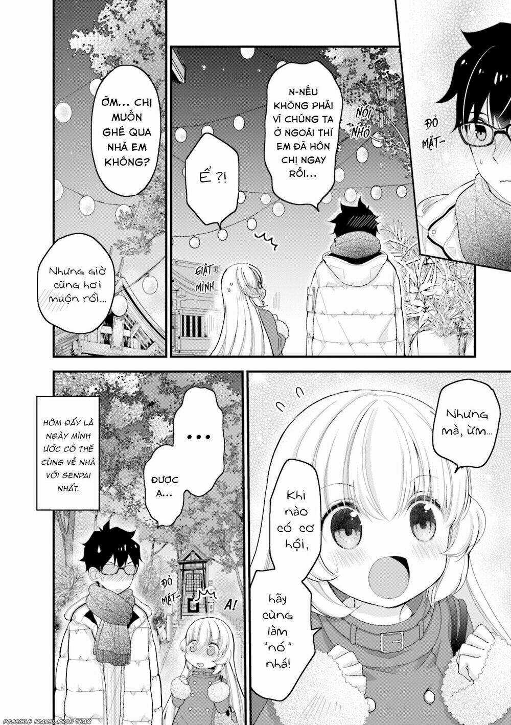 Senpai Kiêm Bạn Gái Nhỏ Nhắn Của Tôi Rất Dễ Thương Chapter 10 trang 13