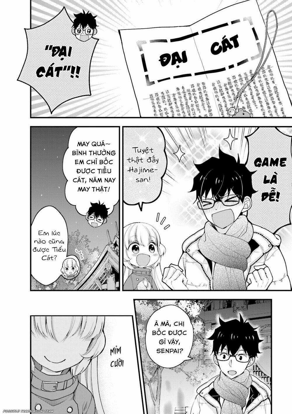 Senpai Kiêm Bạn Gái Nhỏ Nhắn Của Tôi Rất Dễ Thương Chapter 10 trang 7