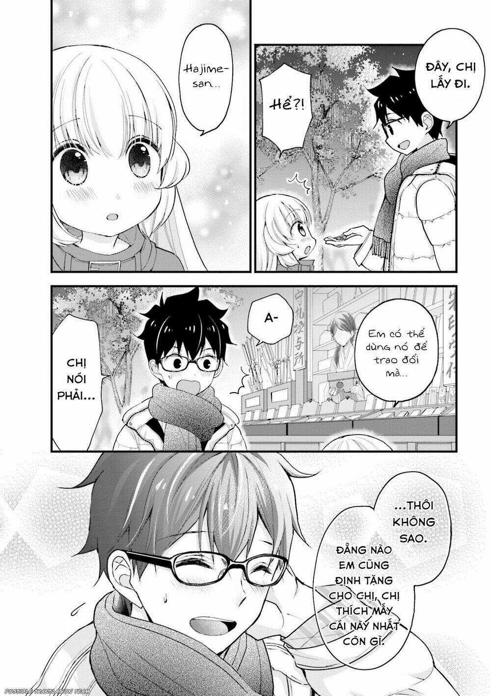 Senpai Kiêm Bạn Gái Nhỏ Nhắn Của Tôi Rất Dễ Thương Chapter 10 trang 9