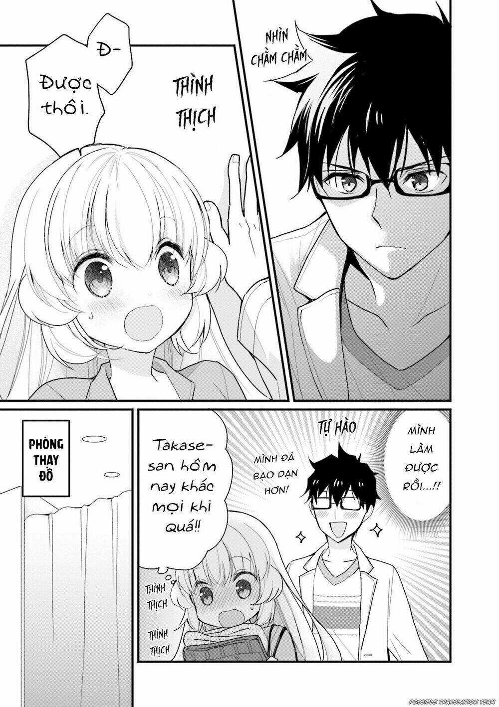 Senpai Kiêm Bạn Gái Nhỏ Nhắn Của Tôi Rất Dễ Thương Chapter 2 trang 10