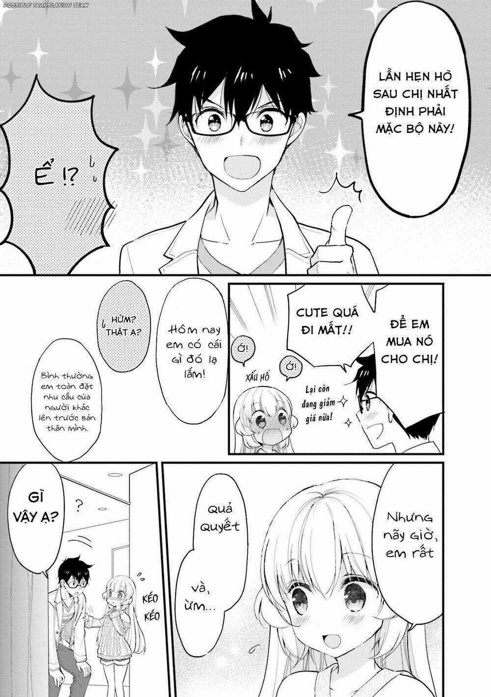 Senpai Kiêm Bạn Gái Nhỏ Nhắn Của Tôi Rất Dễ Thương Chapter 2 trang 12