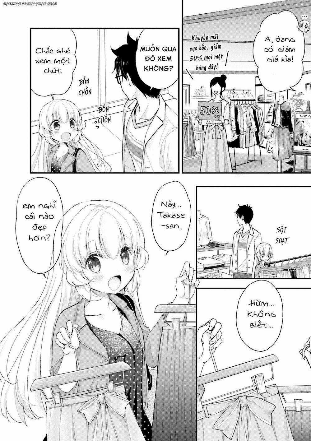 Senpai Kiêm Bạn Gái Nhỏ Nhắn Của Tôi Rất Dễ Thương Chapter 2 trang 5