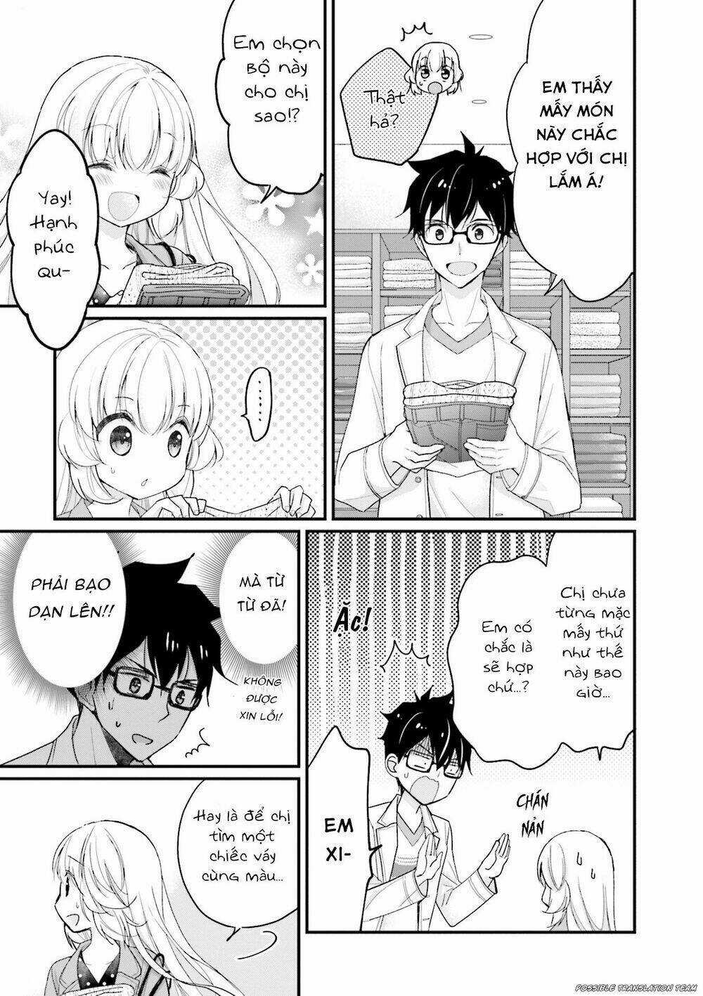 Senpai Kiêm Bạn Gái Nhỏ Nhắn Của Tôi Rất Dễ Thương Chapter 2 trang 8