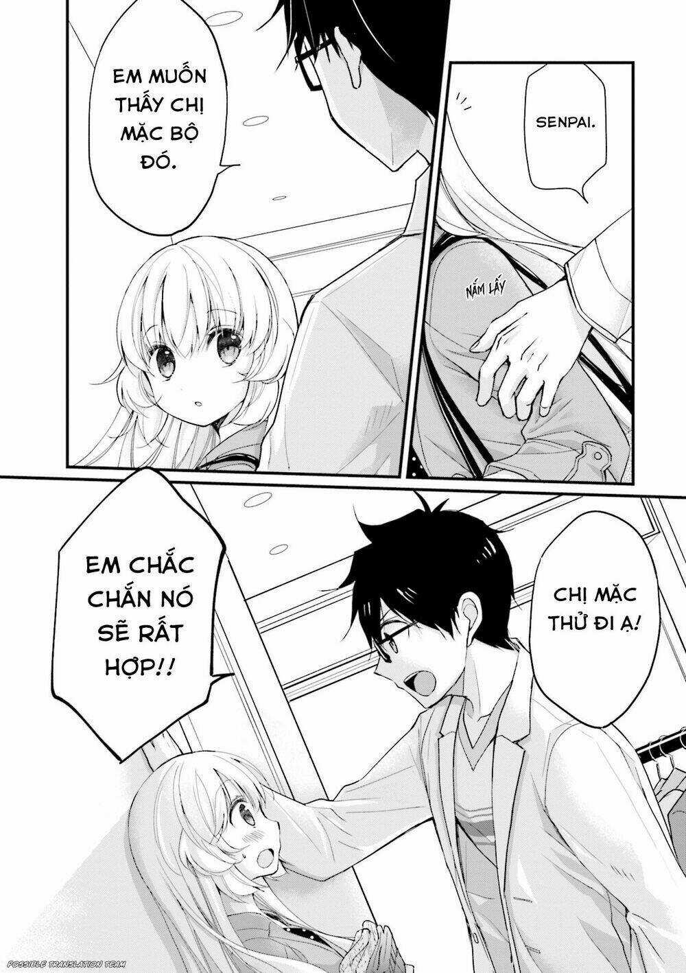 Senpai Kiêm Bạn Gái Nhỏ Nhắn Của Tôi Rất Dễ Thương Chapter 2 trang 9