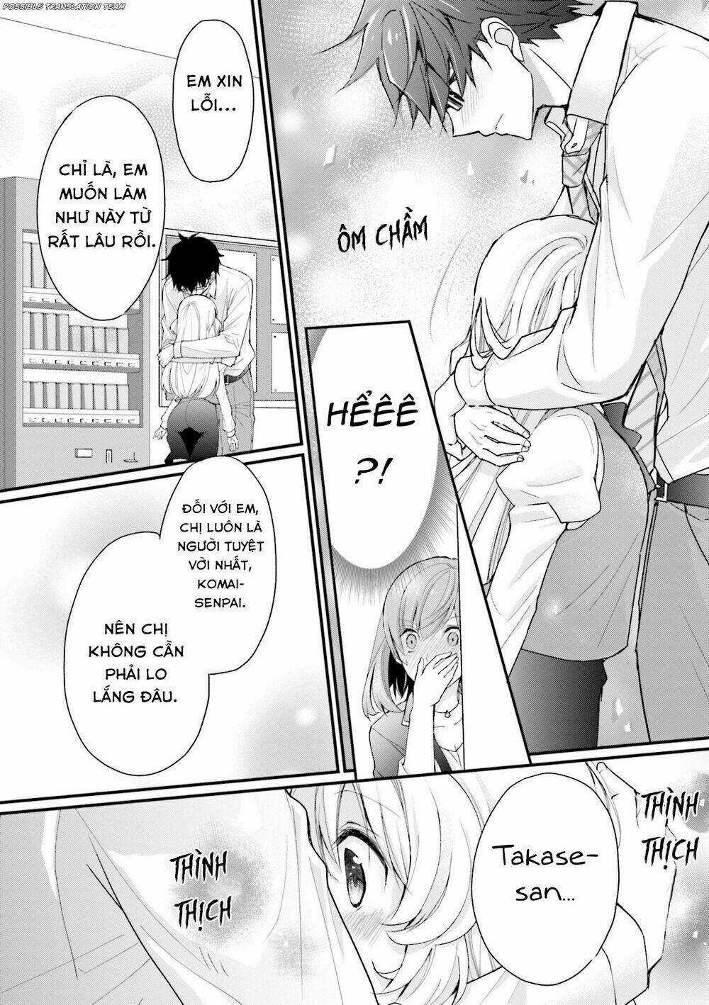 Senpai Kiêm Bạn Gái Nhỏ Nhắn Của Tôi Rất Dễ Thương Chapter 3 trang 11