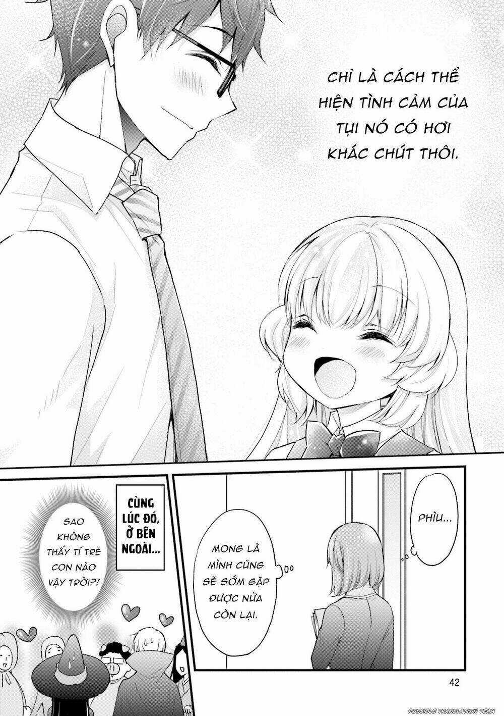 Senpai Kiêm Bạn Gái Nhỏ Nhắn Của Tôi Rất Dễ Thương Chapter 3 trang 13