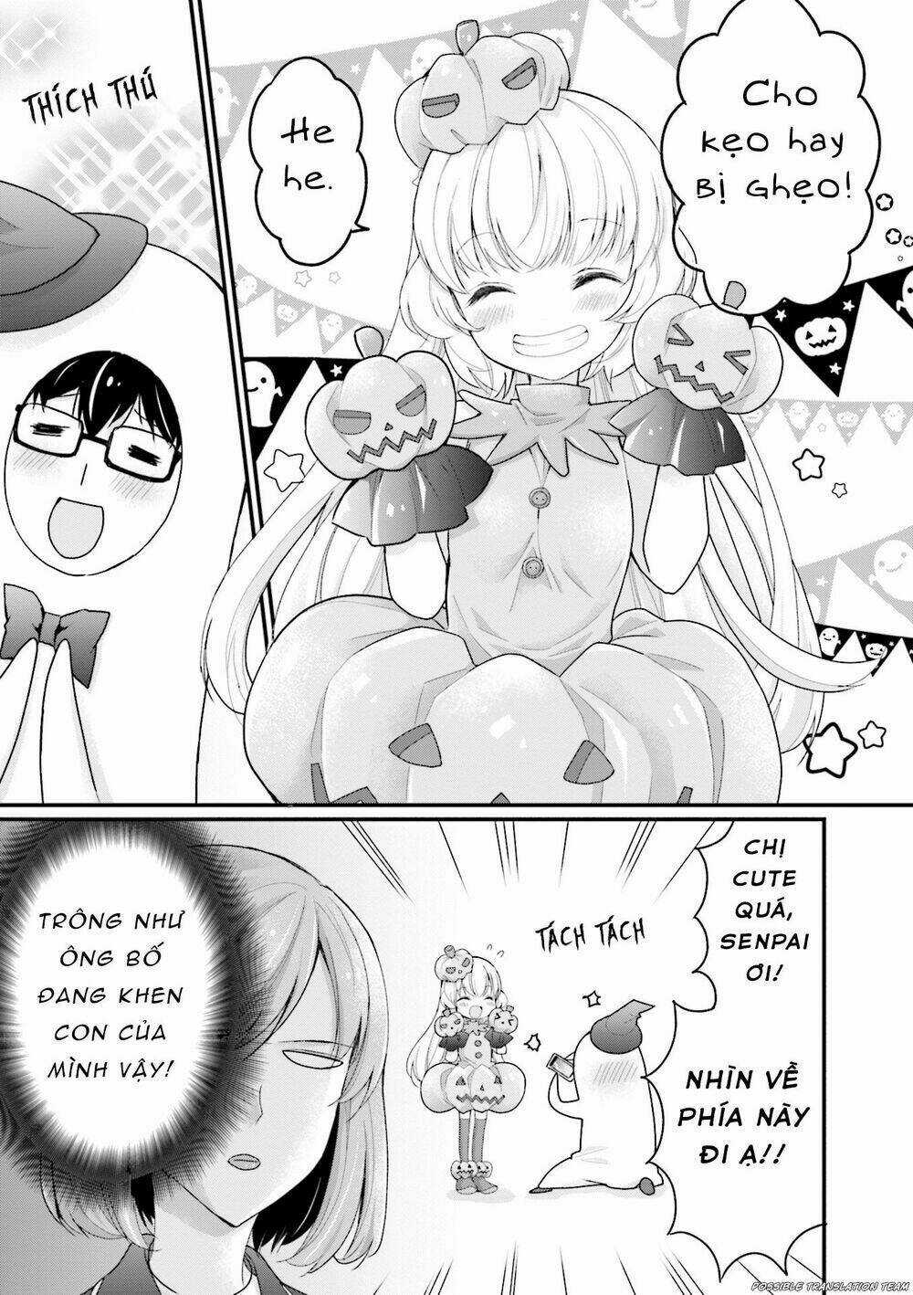 Senpai Kiêm Bạn Gái Nhỏ Nhắn Của Tôi Rất Dễ Thương Chapter 3 trang 4