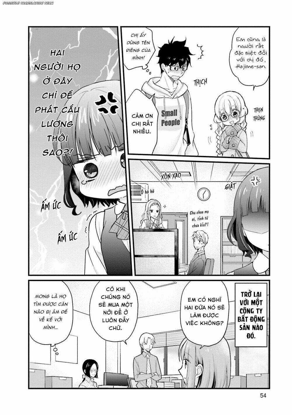 Senpai Kiêm Bạn Gái Nhỏ Nhắn Của Tôi Rất Dễ Thương Chapter 4 trang 13