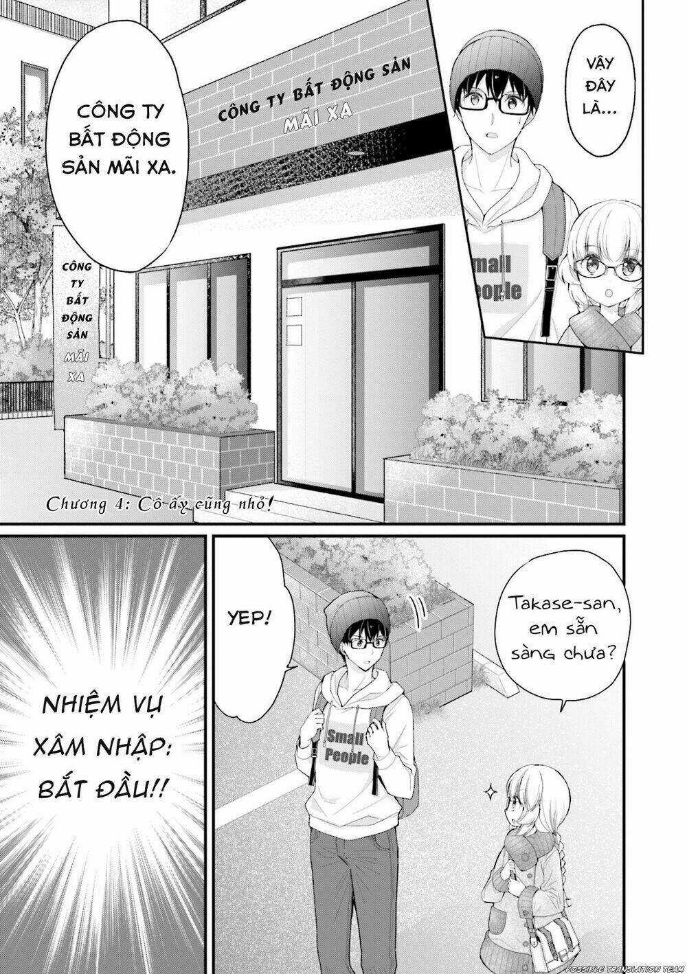 Senpai Kiêm Bạn Gái Nhỏ Nhắn Của Tôi Rất Dễ Thương Chapter 4 trang 2
