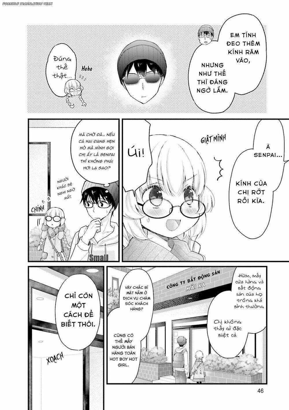 Senpai Kiêm Bạn Gái Nhỏ Nhắn Của Tôi Rất Dễ Thương Chapter 4 trang 5