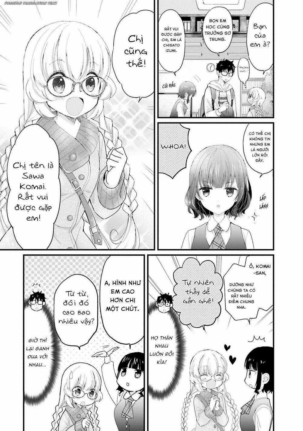 Senpai Kiêm Bạn Gái Nhỏ Nhắn Của Tôi Rất Dễ Thương Chapter 4 trang 8