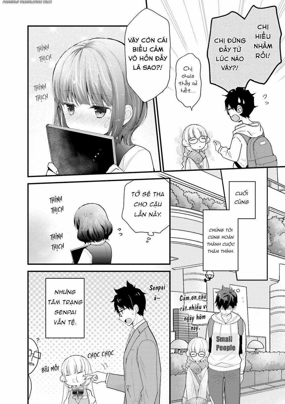 Senpai Kiêm Bạn Gái Nhỏ Nhắn Của Tôi Rất Dễ Thương Chapter 5 trang 13