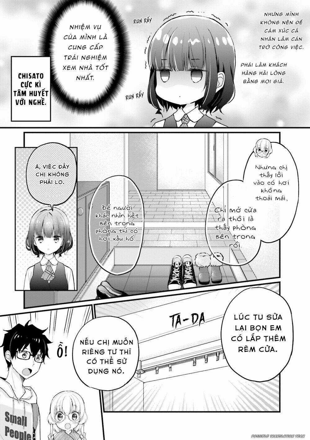 Senpai Kiêm Bạn Gái Nhỏ Nhắn Của Tôi Rất Dễ Thương Chapter 5 trang 4