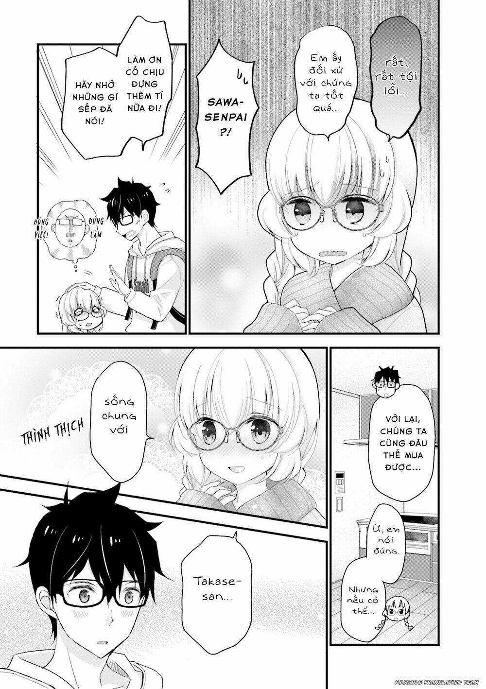 Senpai Kiêm Bạn Gái Nhỏ Nhắn Của Tôi Rất Dễ Thương Chapter 5 trang 6